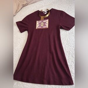 H&M defined waist T shirt dress Size Small